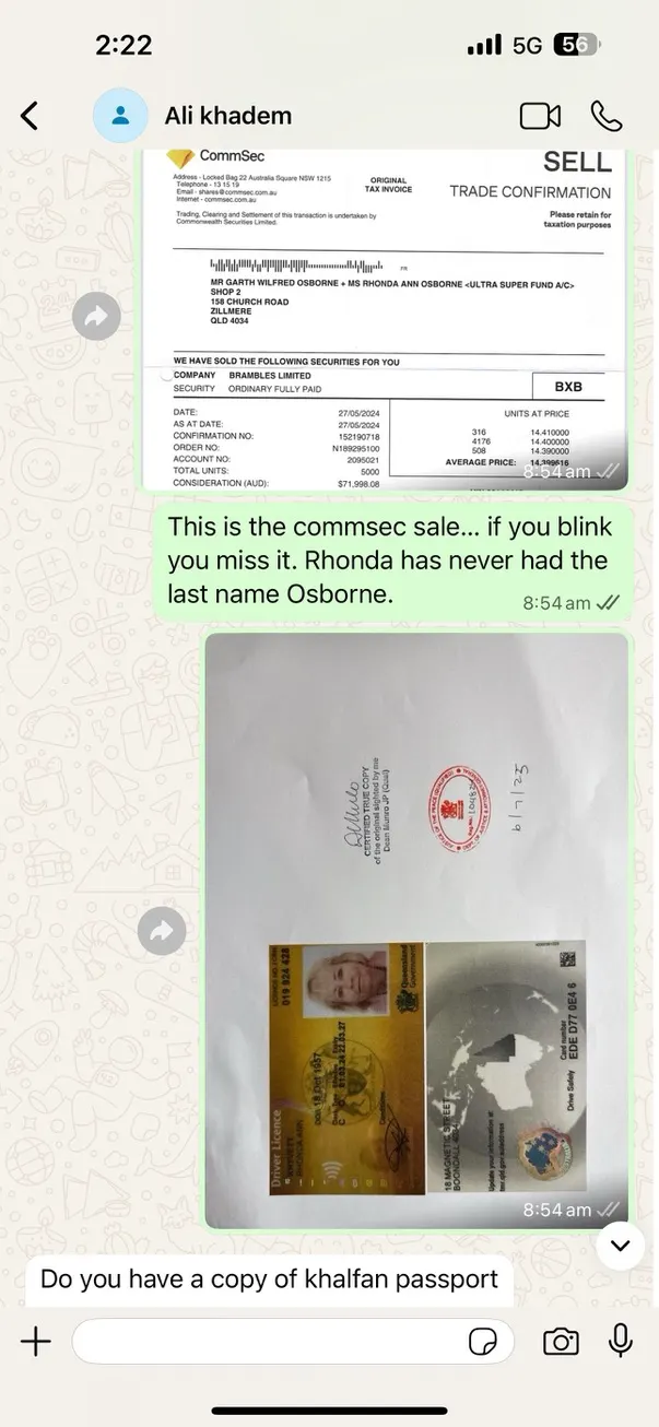 CommSec trade and licence
